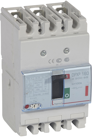 Legrand 420085 АВТ.ВЫКЛ.DPX³ 160 3P 100А 36kA