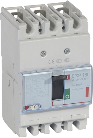 Legrand 420087 АВТ.ВЫКЛ.DPX³ 160 3P 160А 36kA