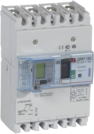 Legrand 420152 ДИФ.АВТ.DPX³ 160 4P 40А 50kAЭ