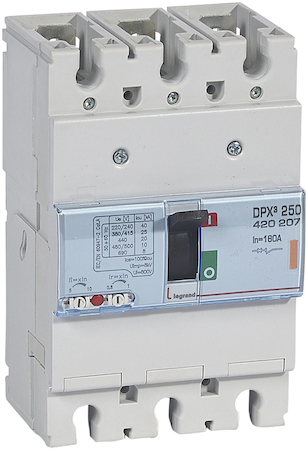 Legrand 420207 АВТ.ВЫКЛ.DPX³ 250 3P 160А 25kA