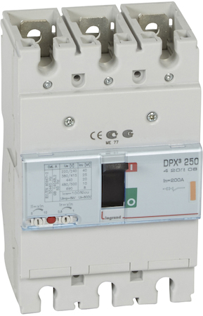 Legrand 420208 АВТ.ВЫКЛ.DPX³ 250 3P 200А 25kA