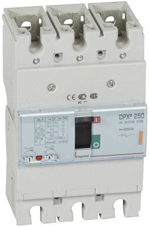 Legrand 420209 АВТ.ВЫКЛ.DPX³ 250 3P 250А 25kA