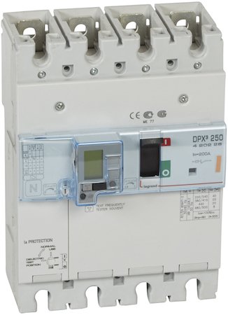 Legrand 420228 ДИФ.АВТ.DPX³ 250 4P 200А 25kAЭ