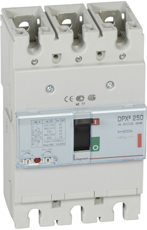 Legrand 420238 АВТ.ВЫКЛ.DPX³ 250 3P 200А 36kA