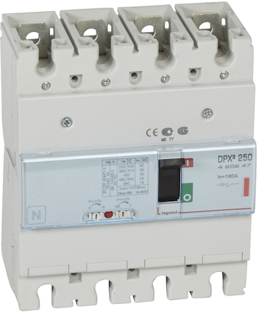 Legrand 420247 АВТ.ВЫКЛ.DPX³ 250 4P 160А 36kA