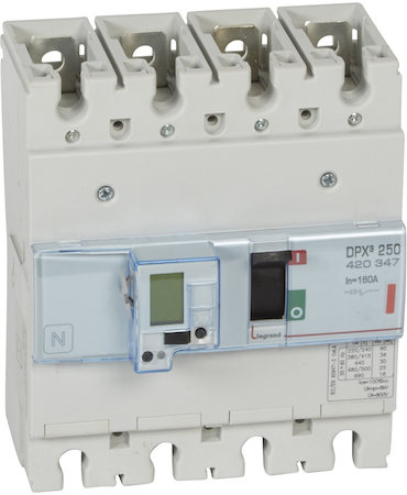 Legrand 420347 АВТ.ВЫКЛ.DPX³ 250 4P 160А 36kA