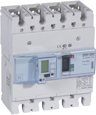 Legrand 420375 АВТ.ВЫКЛ.DPX³ 250 4P 100А 50kA