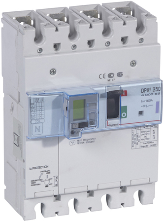 Legrand 420385 ДИФ.АВТ.DPX³ 250 4P 100А 50kAЭ