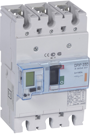 Legrand 420407 АВТ.ВЫКЛ.DPX³ 250 3P 160А 25kA
