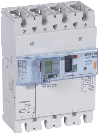 Legrand 420429 ДИФ.АВТ.DPX³ 250 4P 250А 25kAЭ