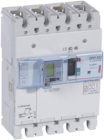 Legrand 420459 ДИФ.АВТ.DPX³ 250 4P 250А 36kAЭ