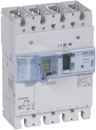 Legrand 420489 ДИФ.АВТ.DPX³ 250 4P 250А 50kAЭ