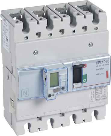 Legrand 420535 DPX3 электр 100A 36kA 4P