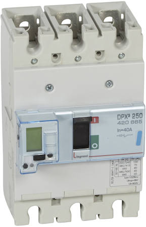 Legrand 420665 АВТ.ВЫКЛ.DPX³ 250 3P 40А 70kA