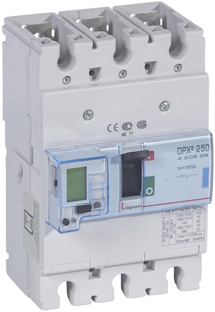 Legrand 420668 АВТ.ВЫКЛ.DPX³ 250 3P 160А 70kA