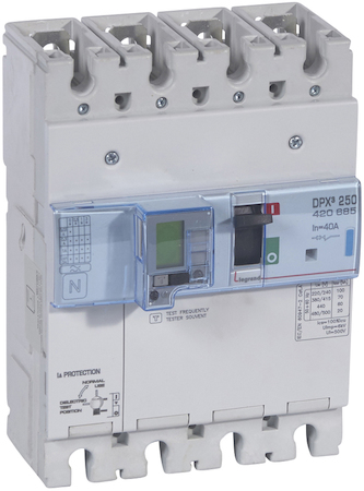 Legrand 420685 ДИФ.АВТ.DPX³ 250 4P 40А 70kAЭ