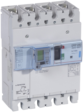 Legrand 420687 ДИФ.АВТ.DPX³ 250 4P 100А 70kAЭ