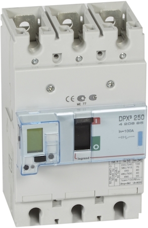 Legrand 420695 DPX3 электр 100A 70kA 3P