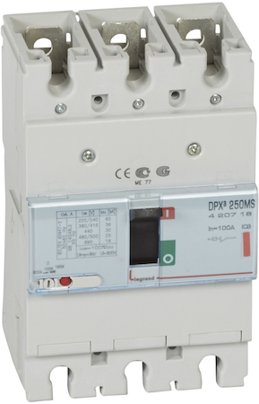 Legrand 420718 DPX³ 250 - МОТОР 3P 100A 36kA