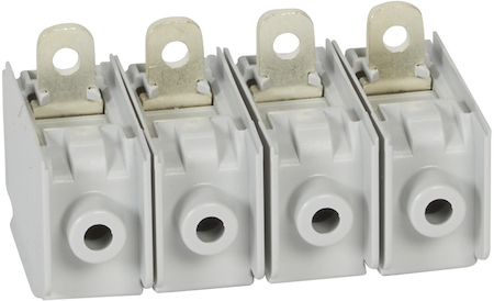 Legrand 421027 DPX3 160 клемма 4шт 1x120(150)мм2,шина 18