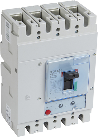 Legrand 422013 А/ВЫК.DPX3 630 3P+N/2 630А 36kA/термомагн.расц.