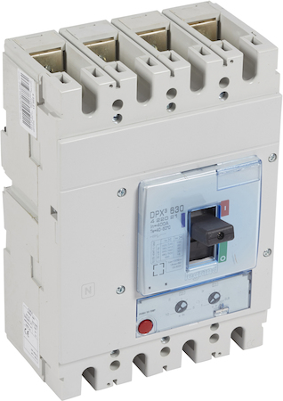 Legrand 422022 А/ВЫК.DPX3 630 4P 500А 50kA/термомагн.расц.