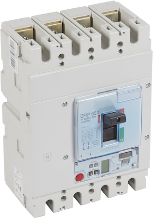 Legrand 422064 А/ВЫК.DPX3 630 4P 500А 36kA/эл.расц.S2