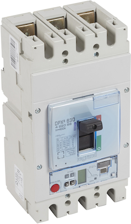 Legrand 422068 А/ВЫК.DPX3 630 3P 400А 50kA/эл.расц.S2