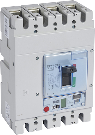 Legrand 422095 А/ВЫК.DPX3 630 4P 630А 100kA/эл.расц.S2