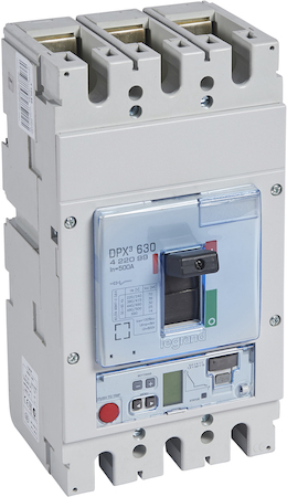 Legrand 422099 А/ВЫК.DPX3 630 3P 500А 36kA/эл.расц.S2/изм.блок