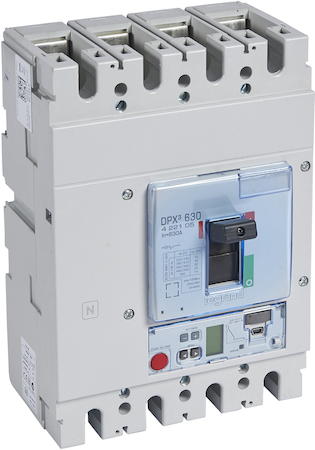 Legrand 422105 А/ВЫК.DPX3 630 4P 630А 36kA/эл.расц.S2/изм.блок