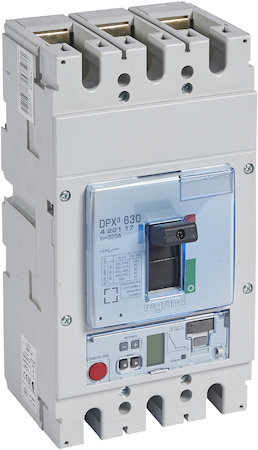 Legrand 422117 А/ВЫК.DPX3 630 3P 320А 70kA/эл.расц.S2/изм.блок
