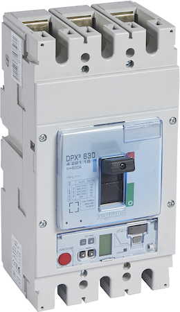 Legrand 422119 А/ВЫК.DPX3 630 3P 500А 70kA/эл.расц.S2/изм.блок