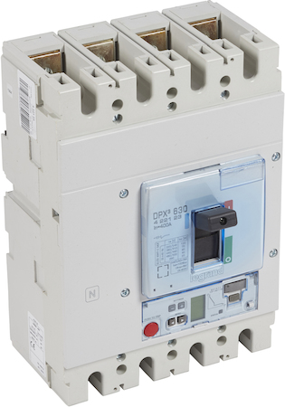Legrand 422123 А/ВЫК.DPX3 630 4P 400А 70kA/эл.расц.S2/изм.блок