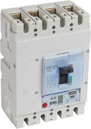 Legrand 422125 А/ВЫК.DPX3 630 4P 630А 70kA/эл.расц.S2/изм.блок