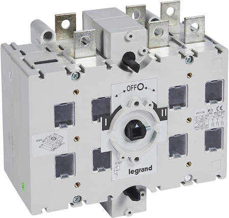 Legrand 431106 Рубильник реверсивный CCF 250A 3П