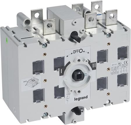 Legrand 431107 Рубильник реверсивный CCF 315A 3П