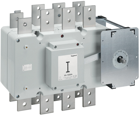 Legrand 431133 Рубильник реверсивный S5000F 1600A 3П+Н