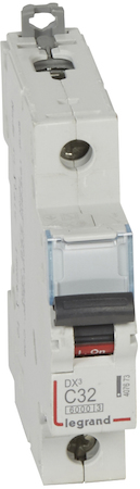 Legrand 407673 Авт.выкл.DX3 1П С32A 6000/10kA