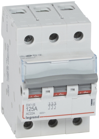 Legrand 406470 Выкл.разъед.DX3 3П 125A