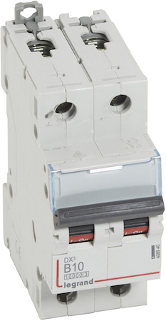 Legrand 408940 Авт.выкл.DX3 2П B10A 10kA/16kA