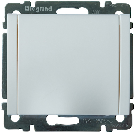 Legrand 771064 GLРоз.2К+З,white шт.л.п.,с кр.