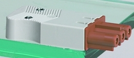 Legrand 034111 Гнездо 3П, светло-коричневый