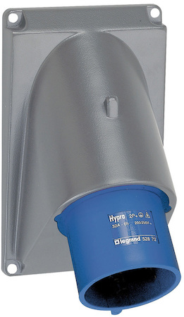 Legrand 053772 Вил.встр.Hyp IP44 2К+З 230v 63А
