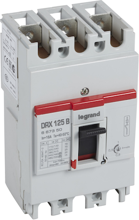 Legrand 667350 DRX 125 ТМ/настр 3П 16А 25кА