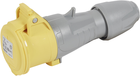 Legrand 555101 Розетка моб. 16А 2К+З 130В IP44