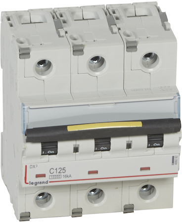 Legrand 409282 Авт.вкл.DX3 3П C125A 10kA/16kA