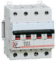 Legrand 006667 Авт.Выкл. DX 4П D3A 15kA