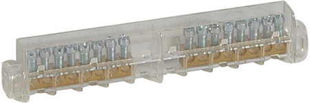 Legrand 601290 Шина Зeмл./N 2X8 Отвeр.