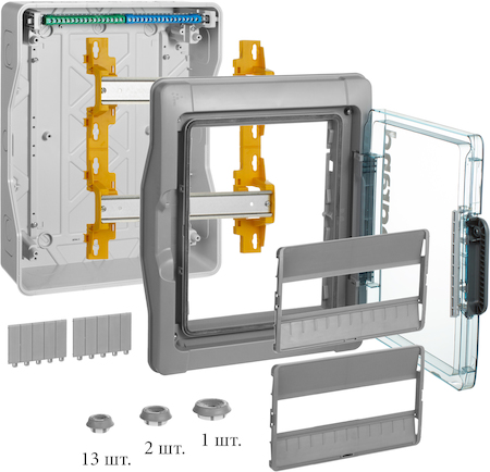 Legrand 601982 Щиток Ip65; 2x12 Мод. с N+Pe